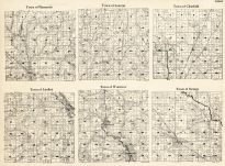 Juneau County - Plymouth, Summit, Clearfield, Lindina, Wonewoc, Orange, Wisconsin State Atlas 1930c